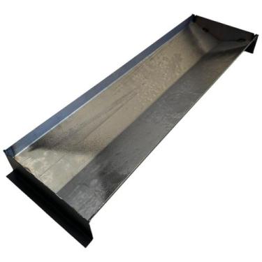 Imagem de Forma De Aço Chapéu Trapézio Para Muro Bloco Concreto 35x65 - FLI Come