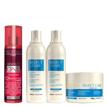 Imagem de Kit Select Care Shampoo + Condicionador + Máscara 300g + Absolut One P