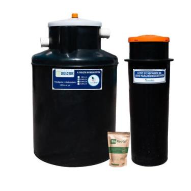 Imagem de Fossa Séptica Biodigestor 1000L/dia com Leito de Secagem - Sanear Bras