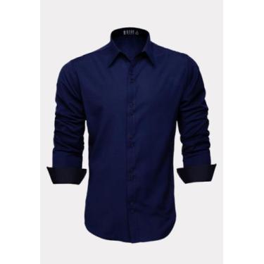 Imagem de Camisa Social Masculina Moda Maior Homens Plus Size - LORD FINESSE CAM