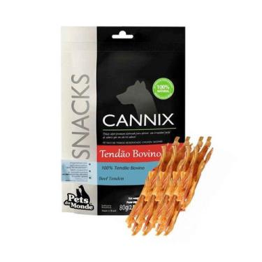 Imagem de Snacks Cannix Tendão Bovino 80g para Cães