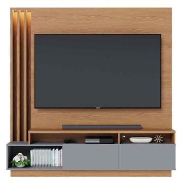 Imagem de Painel Home Theater Itaumá 2 Portas Basculante 75" Polegadas - Colibri