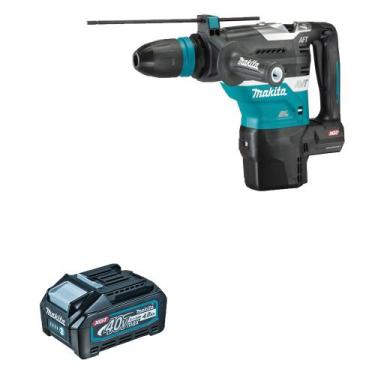 Imagem de Martelete combinado XGT 40V HR005GZ Bateria 4.0Ah Makita