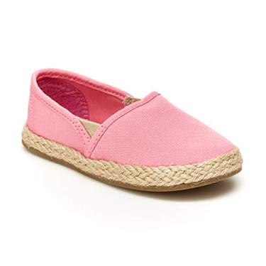 Imagem de Simple Joys by Carter's Tênis feminino Ari Canvas Espadrille, rosa, 12 Little Kid