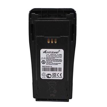 Imagem de Aimtobest Bateria NNTN4851A NNTN4851 2000mAh Ni-MH compatível com Motorola Radio PR400 EP450 CP200 CP040 CP140 CP150 CP340 CP360 NNTN4496 NNTN4497 NTN4497CR