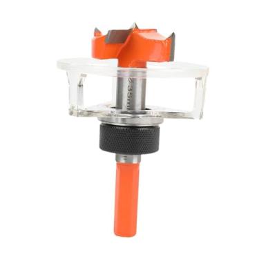 Imagem de Generic Ferramenta de corte rotativa para broca de dobradiça de marcenaria, abridor de furos para móveis