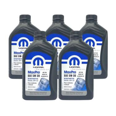 Imagem de Óleo Mopar 5W30 Toro Renegade Compass Diesel - 5 Litros - MOPAR