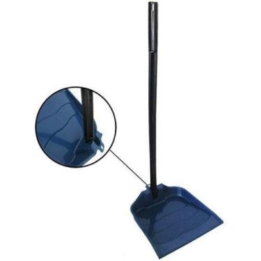 Imagem de Pa De Lixo De Plastico Com Cabo Dobravel 56,5X22Cm - In Brasil