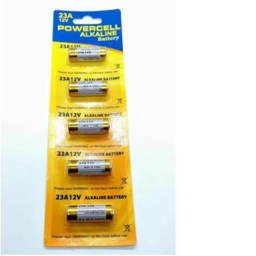 Imagem de Pilha Bateria Controle Portão Eletrônico 23A 12V - Powercell