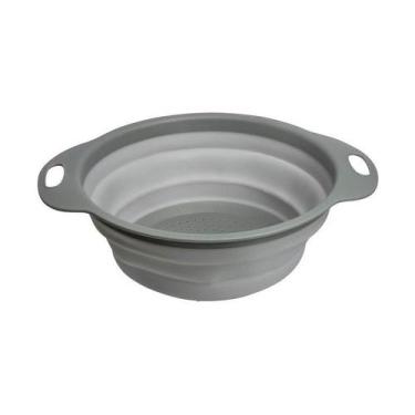 Imagem de Escorredor de Alimentos Silicone Home Style Cocinero, CINZA