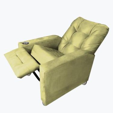 Imagem de Poltrona De Amamentação Reclinavel Quarto Sala Londres - Moveis Aguias