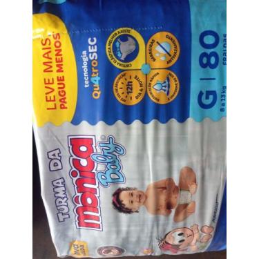 Imagem de Turma da monica baby tamanho g 80 unidades - Ontex