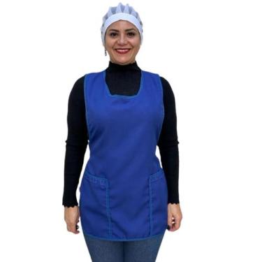 Imagem de Batas -avental Jaleco Cores Com Bolsos Tamanho 1 Touca - Armarinho Nev