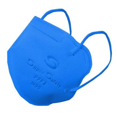 Imagem de Máscaras Supersafety C/Elástico De Orelha N95 Pff2 Inmetro Anvisa C.a.