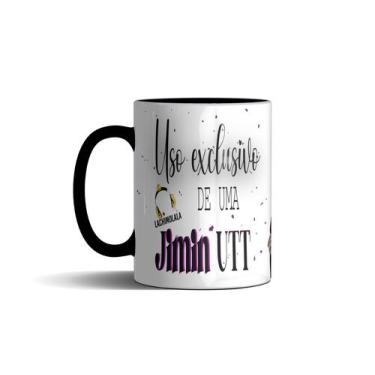 Imagem de Caneca BTS Jimin Utt - Lorraine Canecas, Preta Normal