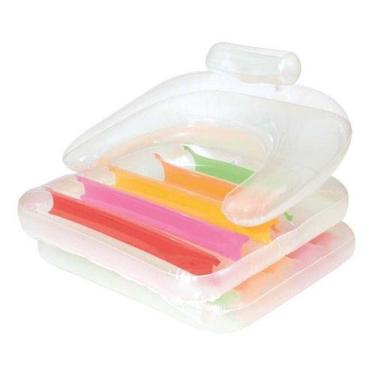 Imagem de Poltrona Inflável Dobrável Piscina Bestway Apoio Braço