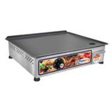 Imagem de Chapa De Lanche Elétrica 40x35 Gold Sem Borda C/Brinde - Pratic Metal,