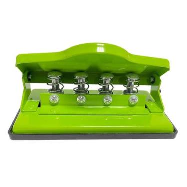 Imagem de Perfurador Furador Cogumelo 4 Furos e Régua Margeador - Motivate