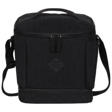 Imagem de Lancheira Fitness Sestini Lunch Crinkle 2 Preto