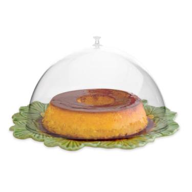 Imagem de Tampa Acrílico Média Transparente Para Bolos Tortas 12x23cm - RI
