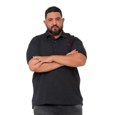 Imagem de Camisa Polo Plus Size da Marca Ridens Conforto que Dura Confira, G4, P
