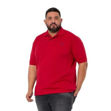 Imagem de Camisa Polo Plus Size da Marca Ridens Conforto que Dura Confira, G4, V