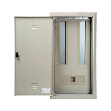 Imagem de Quadro Embutir C/ Barramento 150A QDETG-II - Cemar | 44 Disjuntores Cód. 904424