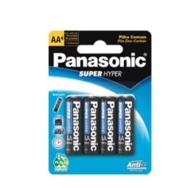 Imagem de Pilha AA Super Hyper - Panasonic (Cartela com 4)