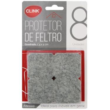 Imagem de Protetor Para Móveis Pé de Mesa e Cadeira em Feltro - Clink, 8 peças q