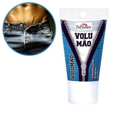 Imagem de Gel Volumão Excitante Masculino Hot Flowers 25g, Neutro