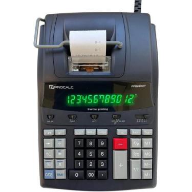 Imagem de Calculadora de Impressão 12 Dígitos Bivolt Procalc PR5400T