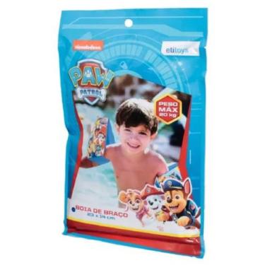 Imagem de Kit Boia Para Braço Patrulha Canina 18x14cm Etitoys  
