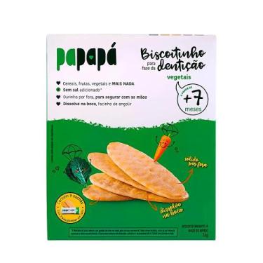 Imagem de Biscoito Infantil Papapá Sabor Vegetais - 36g