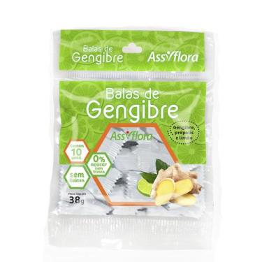 Imagem de Bala Gengibre Assiflora  Própolis Limao Zero Açúcar 38g