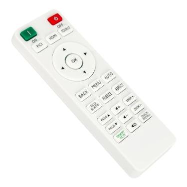 Imagem de Controle remoto de substituição RCX014 - ALLIMITY - compatível com controle remoto do projetor BenQ 5J.JGV06.001 MW612 MH550 MS610 MW707 MX550 MX611 MS550 MU641 MX707 TH550 MX612 MW550