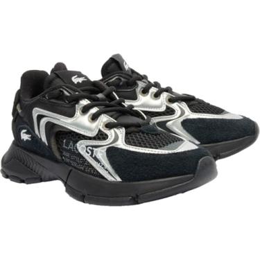 Imagem de Lacoste Tênis feminino L003 Neo, Preto/branco, 40