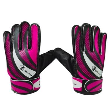 Imagem de Luva de Goleiro Futebol Infantil Triatleta Esportes (Rosa, Pequeno)