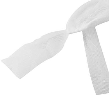 Imagem de Mosquiteiro Dossel Gêmeo Completo Tamanho Queen Rede Branca à Prova de Poeira Superior Evitar Morder Uma Porta Dobrável Fácil Montar Acampamento (95x195x150cm)