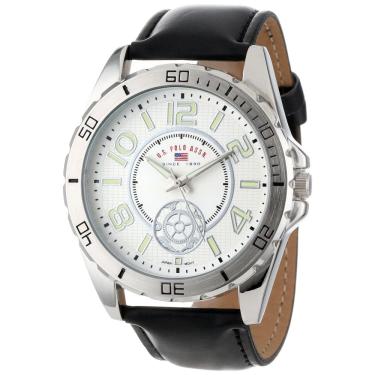 Imagem de Relógio AnMaclino Homem Pleira de Coro intético Claico, U.S. POLO ASSN. US5159, Preto