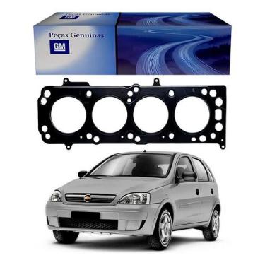 Imagem de Junta Cabeçote Chapa Chevrolet Corsa 1.0 8v 2002 A 2012 - GM