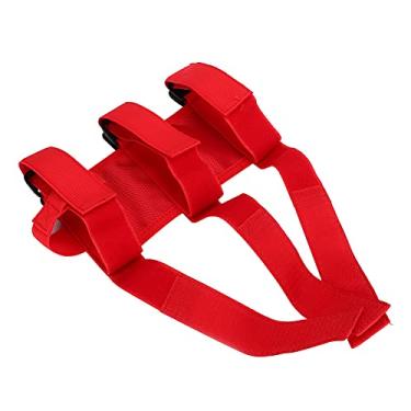 Imagem de Suporte para Extintor de Incêndio Com Alça Ajustável, Fixação de Extintor de Incêndio, Tamanho Compacto, Feito de Material de Qualidade, Adequado para (Vermelho)