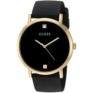Imagem de Relógio masculino GUESS, aço inoxidável, preto, modelo: U1264G1