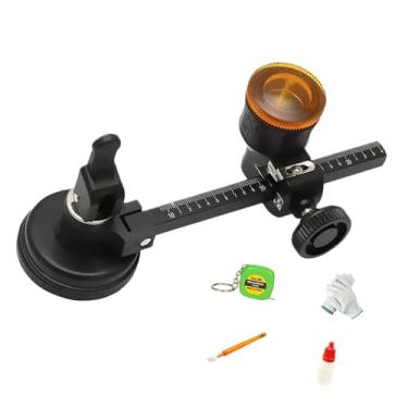 Imagem de Tachiuwa Cortador de Vidro Circular para Telhas de Cerâmica com Ajuste em Alumínio, Cortando 300 Mm