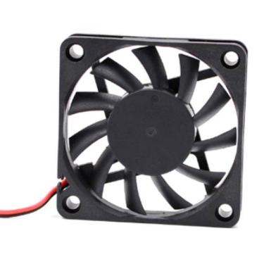 Imagem de Fan 60X60X10Mm 12V 24V Dc Refrigeração Cooler Ventoinha 6010