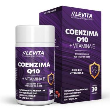 Imagem de Coenzima Q10 + Vitamina E 30 Cápsulas - Levita