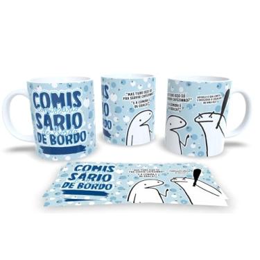 Imagem de Minha Profissão, Meu Orgulho Canecas Personalizadas Simbolos das Profissões 6 (Comissario de Bordo)