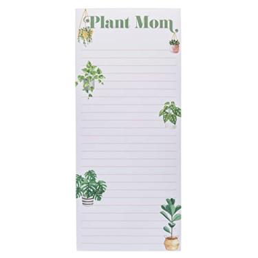 Imagem de Graphique Bloco de notas magnético – lista de compras e produtos da Plant Mom – lista de tarefas decorativa divertida – presentes perfeitos para aquecimento de casa – 100 folhas de tirar (10 cm x 23 cm x 12 cm)