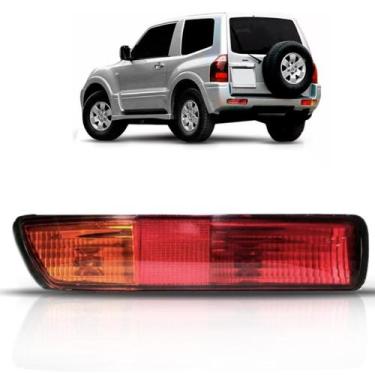 Imagem de Lanterna Tras P/choque Pajero Full 2000 A 2002 Vemelho ambar - SP ACES