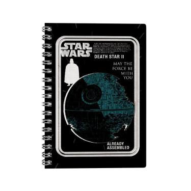 Imagem de Caderno Universitário Capa Dura 1 Matéria Star Wars Death Star - School Basics
