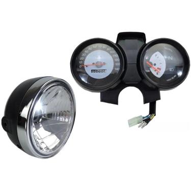 Imagem de Painel Completo + Farol Sem Lampada Ybr 125 De 2000 Ate 2005